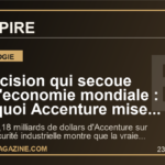 La decision qui secoue deja l'economie mondiale : pourquoi Accenture mise 4 milliards sur la cyberguerre des usines, de l'energie et des data centers