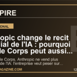 Anthropic change le recit mondial de l'IA : pourquoi Claude Corps peut aussi reveiller la France associative