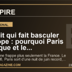 La nuit qui fait basculer l'Europe : pourquoi Paris suffoque et le Royaume-Uni passe a son tour en alerte rouge