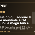 La decision qui secoue la course mondiale a l'IA : pourquoi le mega hub a 518 milliards de dollars lance par la Coree du Sud change deja le calcul de la France
