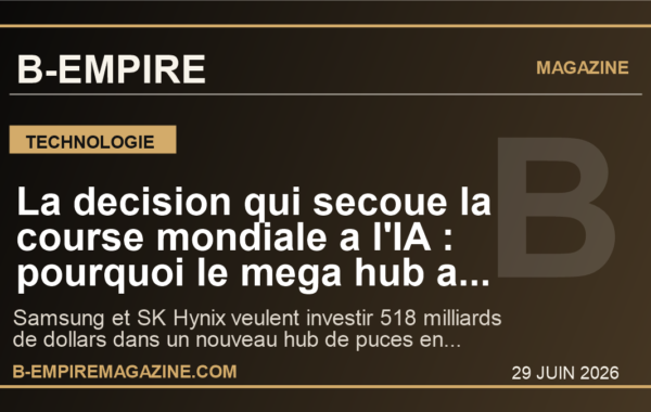 La decision qui secoue la course mondiale a l’IA : pourquoi le mega hub a 518 milliards de dollars lance par la Coree du Sud change deja le calcul de la France