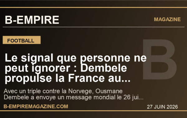 Le signal que personne ne peut ignorer : Dembele propulse la France au centre du Mondial 2026