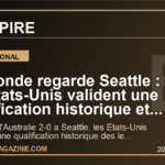 Le monde regarde Seattle : les Etats-Unis valident une qualification historique et le signal venu de Balogun peut compter jusqu'en France