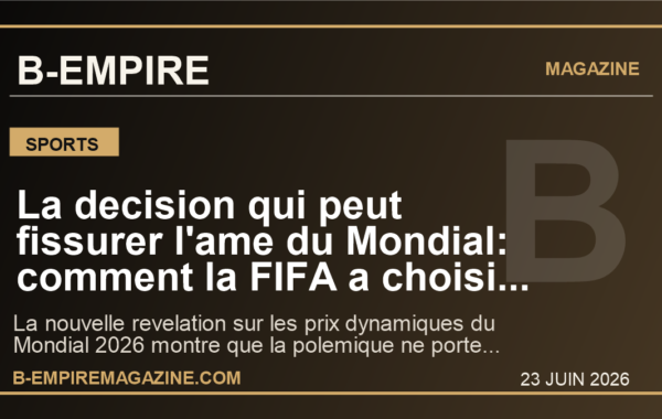 La decision qui peut fissurer l’ame du Mondial: comment la FIFA a choisi les prix dynamiques au risque d’ecarter ses propres fans