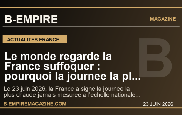Le monde regarde la France suffoquer : pourquoi la journee la plus chaude de son histoire peut tout changer pour l’Europe