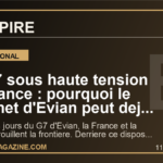 Le G7 sous haute tension en France : pourquoi le sommet d'Evian peut deja secouer l'agenda mondial