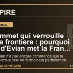 Le sommet qui verrouille deja la frontiere : pourquoi le G7 d'Evian met la France et Geneve sous pression mondiale