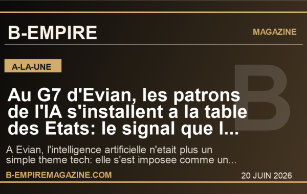 Au G7 d’Evian, les patrons de l’IA s’installent a la table des Etats: le signal que la France et le monde ne peuvent plus ignorer