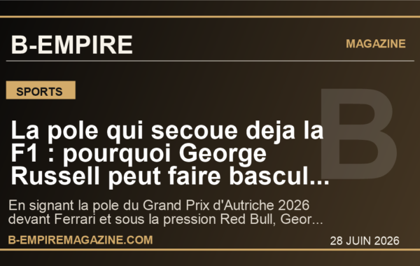La pole qui secoue deja la F1 : pourquoi George Russell peut faire basculer le Grand Prix d’Autriche