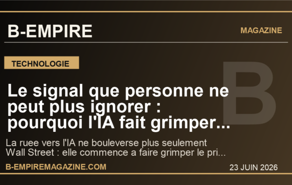 Le signal que personne ne peut plus ignorer : pourquoi l’IA fait grimper le prix des iPhone, consoles et SSD partout dans le monde