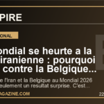 Le Mondial se heurte a la crise iranienne : pourquoi le nul contre la Belgique depasse deja le football