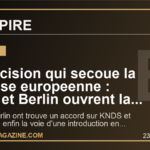 La decision qui secoue la defense europeenne : Paris et Berlin ouvrent la voie a l'introduction en Bourse de KNDS