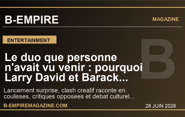 Le duo que personne n’avait vu venir : pourquoi Larry David et Barack Obama divisent deja la culture mondiale