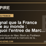 Le signal que la France envoie au monde : pourquoi l'entree de Marc Bloch au Pantheon depasse largement l'hommage historique