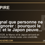 Le signal que personne ne peut ignorer : pourquoi le Maroc et le Japon peuvent faire trembler l'ancien ordre du Mondial 2026
