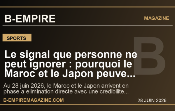 Le signal que personne ne peut ignorer : pourquoi le Maroc et le Japon peuvent faire trembler l’ancien ordre du Mondial 2026