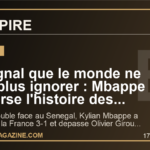 Le signal que le monde ne peut plus ignorer : Mbappe renverse l'histoire des Bleus au Mondial 2026