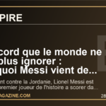 Le record que le monde ne peut plus ignorer : pourquoi Messi vient de relancer la pression mondiale sur la France et Mbappe