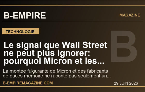 Le signal que Wall Street ne peut plus ignorer: pourquoi Micron et les puces IA changent deja l’ordre mondial