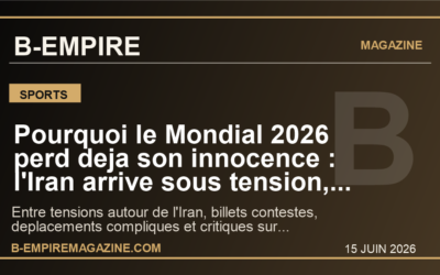 Pourquoi le Mondial 2026 perd deja son innocence : l’Iran arrive sous tension, la FIFA sous pression