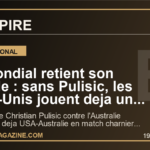 Le Mondial retient son souffle : sans Pulisic, les Etats-Unis jouent deja un tournant contre l'Australie