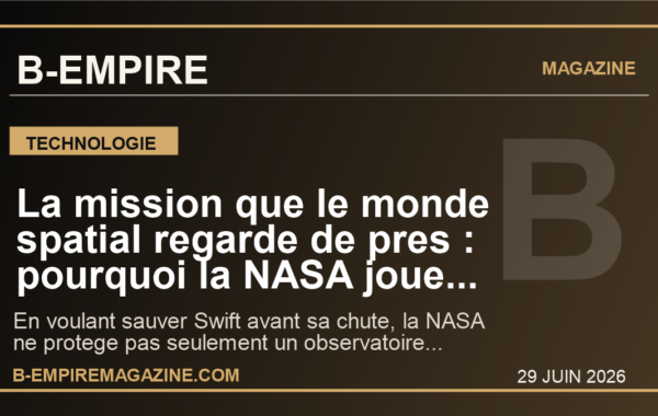 La mission que le monde spatial regarde de pres : pourquoi la NASA joue gros pour empecher le telescope Swift de tomber vers la Terre