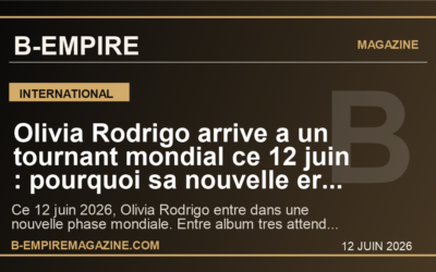 Olivia Rodrigo arrive a un tournant mondial ce 12 juin : pourquoi sa nouvelle ere pop peut aussi secouer la France
