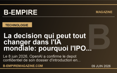 La decision qui peut tout changer dans l’IA mondiale: pourquoi l’IPO d’OpenAI secoue deja les marches