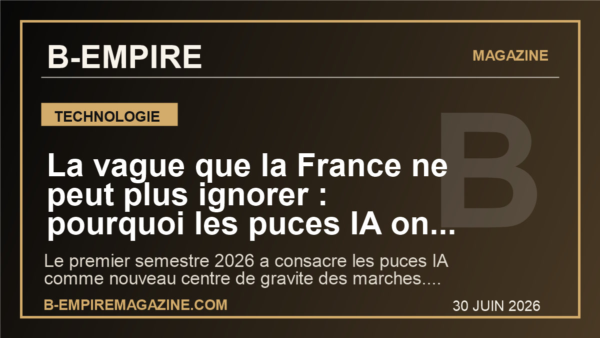 La vague que la France ne peut plus ignorer : pourquoi les puces IA ont pris le pouvoir sur la Bourse mondiale en 2026