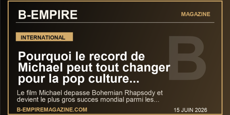 Pourquoi le record de Michael peut tout changer pour la pop culture mondiale