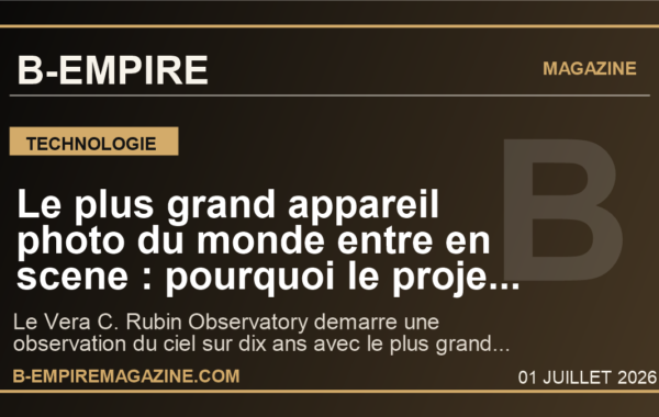 Le plus grand appareil photo du monde entre en scene : pourquoi le projet Rubin peut changer notre regard sur l’univers pendant dix ans