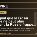 Le signal que le G7 en France ne peut plus ignorer : la Russie frappe un site UNESCO a Kyiv