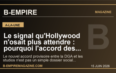 Le signal qu’Hollywood n’osait plus attendre : pourquoi l’accord des realisateurs peut tout changer jusqu’en France