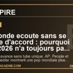 Le monde ecoute sans se mettre d'accord : pourquoi l'ete 2026 n'a toujours pas trouve son vrai tube mondial