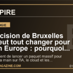 La decision de Bruxelles qui peut tout changer pour l'IA en Europe : pourquoi le plan anti-dependance secoue deja la tech mondiale