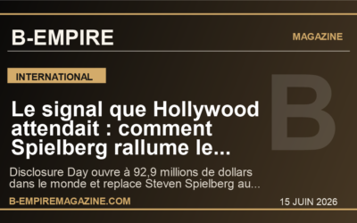 Le signal que Hollywood attendait : comment Spielberg rallume le box-office mondial avec Disclosure Day