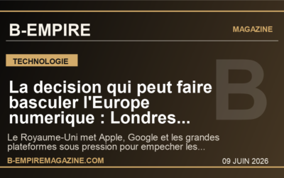 La decision qui peut faire basculer l’Europe numerique : Londres somme Apple et Google de proteger les enfants