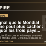 Le signal que le Mondial 2026 ne peut plus cacher : pourquoi les trois pays hotes font basculer le centre de gravite du tournoi