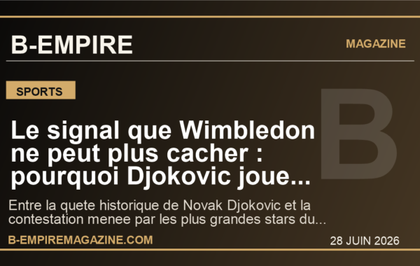 Le signal que Wimbledon ne peut plus cacher : pourquoi Djokovic joue peut-etre sa derniere grande chance pendant que les stars se rebellent