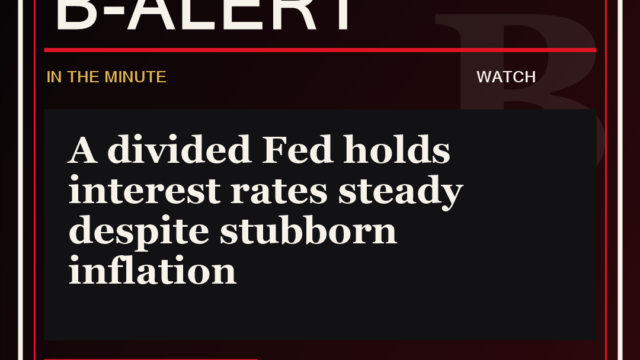 A divided Fed holds interest rates steady despite stubborn inflation - B-Alert