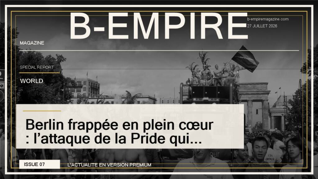 Berlin frappée en plein cœur : l’attaque de la Pride qui bouleverse toute l’Europe