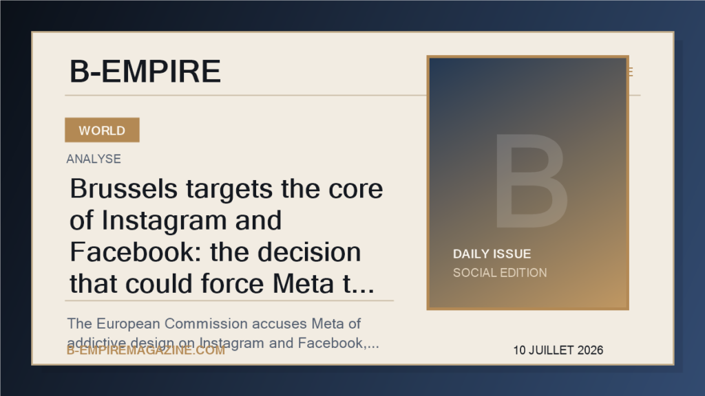 Brussels targets the core of Instagram and Facebook: the decision that could force Meta to rethink everything