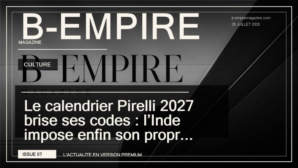 Le calendrier Pirelli 2027 brise ses codes : l’Inde impose enfin son propre regard