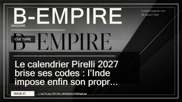 Le calendrier Pirelli 2027 brise ses codes : l’Inde impose enfin son propre regard