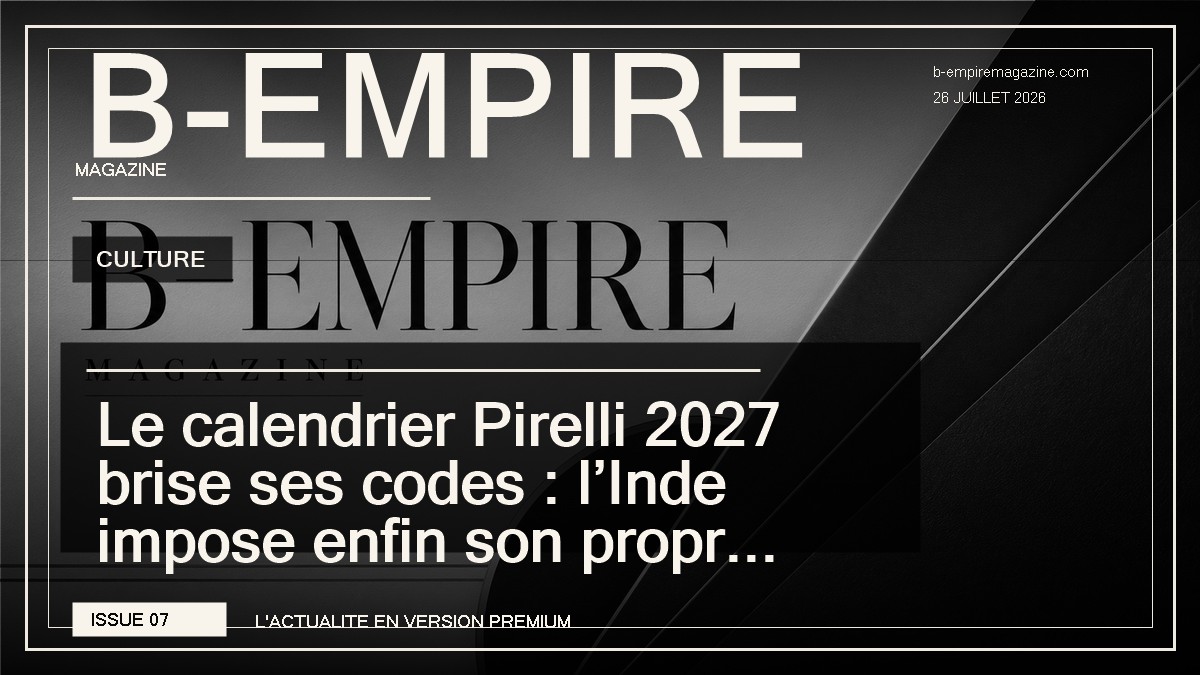 Le calendrier Pirelli 2027 brise ses codes : l’Inde impose enfin son propre regard
