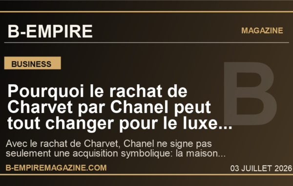 Chanel reprend Charvet : Paris sauve une piece rare du luxe francais