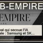 Le signal qui secoue l’IA mondiale : Samsung et SK Hynix plongent face au choc chinois