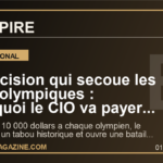 La decision qui secoue les Jeux olympiques : pourquoi le CIO va payer tous les olympiens pour la premiere fois