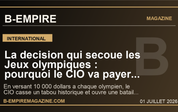 La decision qui secoue les Jeux olympiques : pourquoi le CIO va payer tous les olympiens pour la premiere fois