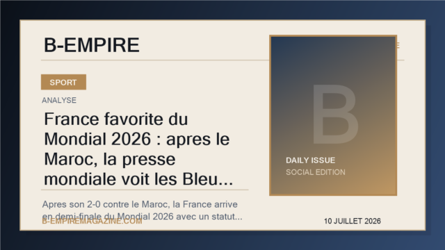 France favorite du Mondial 2026 : apres le Maroc, la presse mondiale voit les Bleus comme l'equipe a battre